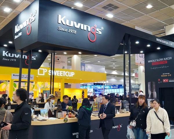 쿠빙스가 지난 2일부터 5일까지 4일간 서울 코엑스에서 열린 ‘2025 서울커피엑스포’에 참가했다 사진쿠빙스