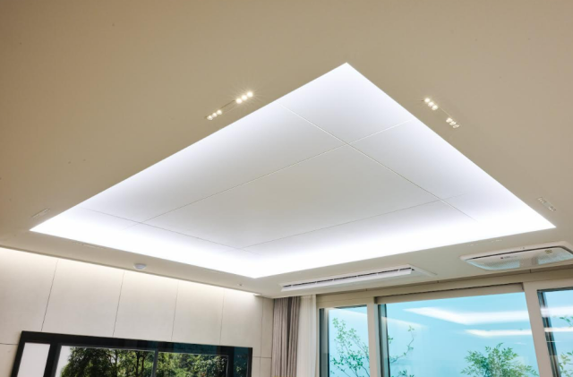 ¡®¿¡³ÊÁö Àý¾àÇü Á¶¸í¡¯°ú ¡®Hidden Lighting System¡¯ÀÌ Àû¿ëµÈ ¸ð½À »çÁøGS°Ç¼³