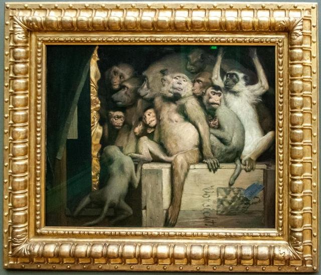 °¡ºê¸®¿¤ º» ¸·½º ¿¹¼úÀ» Æò°¡ÇÏ´Â ¿ø¼þÀ̵é 1889 À¯È 85x107cm ¹ÀÇî ½ÅȸȰü ¼ÒÀå »çÁøWikipedia