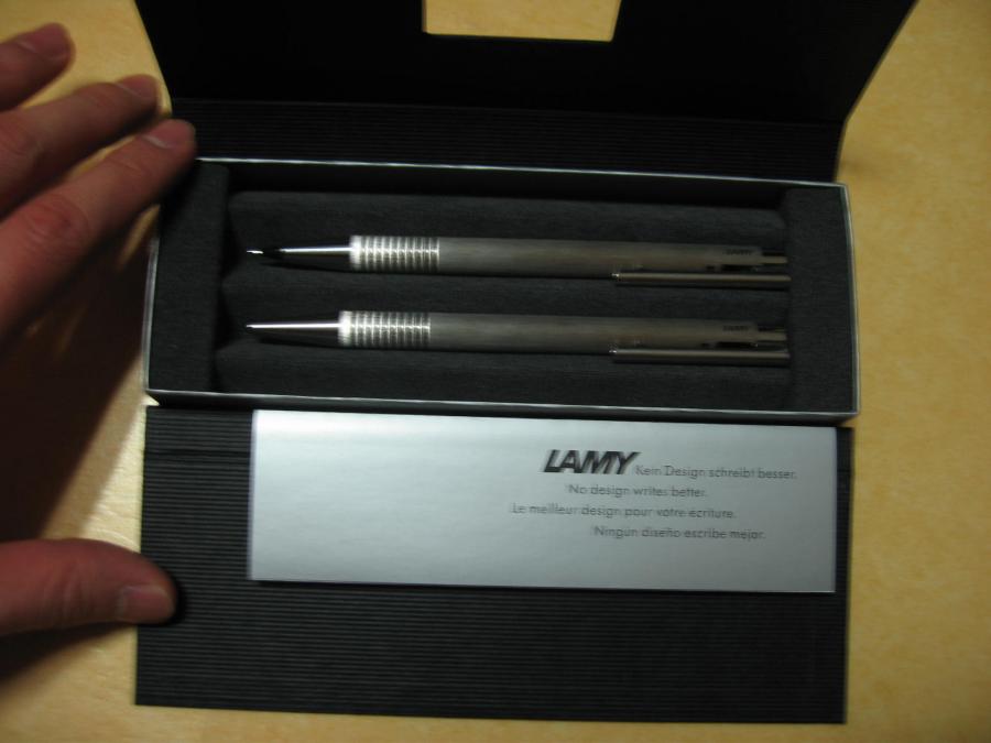 LAMY LOGO SET (샤프+볼펜) 판매합니다..(가격인하) - 뽐뿌:뽐뿌장터