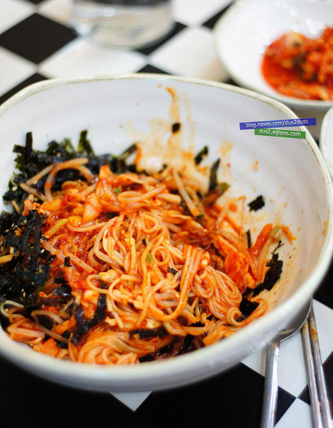 오물조물 3500원짜리 비빔국수~~~가이오국수~~ - 뽐뿌:자유갤러리 오물조물 3500원짜리 비빔국수~~~가이오국수~~