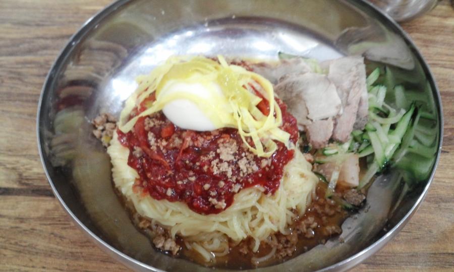 비빔밀면 먹었네요 - 뽐뿌:자유게시판 비빔밀면  먹었네요