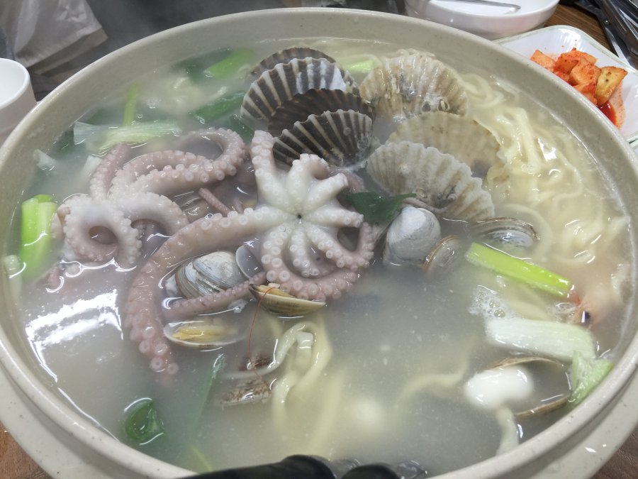 해물칼국수 - 뽐뿌:자유갤러리 해물칼국수