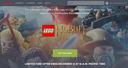 Hobbit humble bundle online