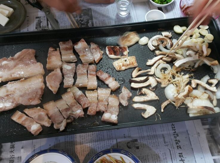 오늘은 집에서 삼겹살을.. - 뽐뿌:자유게시판 오늘은 집에서 삼겹살을..