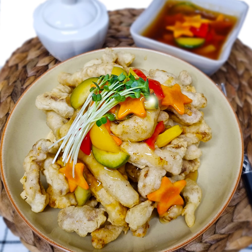 [지마켓/슈퍼딜] 오늘은 지리산 흑돼지 찹쌀 탕수육1kg+1kg 이 배달... 지리산 흑돼지 찹쌀 탕수육1kg+1kg 이 배달 갑니다. /투다리 자연산 골뱅이... 