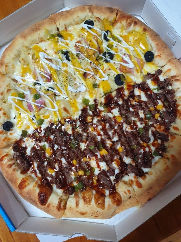 반올림 피자 넘 존맛이네요~ - 뽐뿌:자유게시판 반올림 피자 넘 존맛이네요~