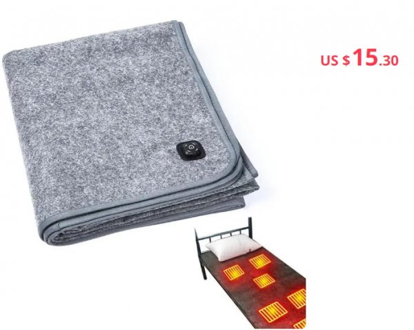 자동차 난방 담요, 자동 전기 담요, 3 가지 온도 제어, USB 전원 열 담요, 12V.png