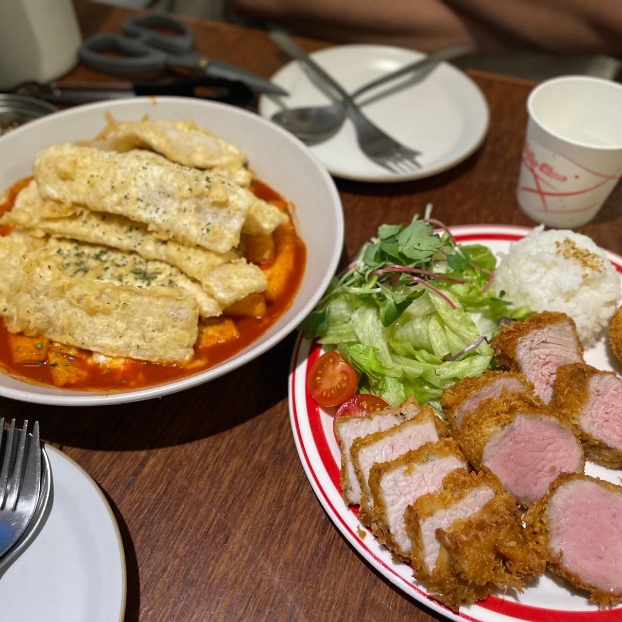 [마포구/해피치즈스마일] 튀김당면 당볶이, 돈가스플레이트 - 뽐뿌:맛집포럼 [마포구/해피치즈스마일] 튀김당면 당볶이, 돈가스플레이트