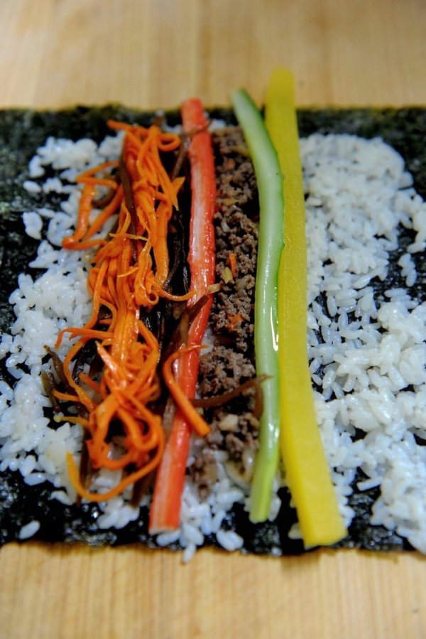 주말에는 김밥, 평일에도 김밥