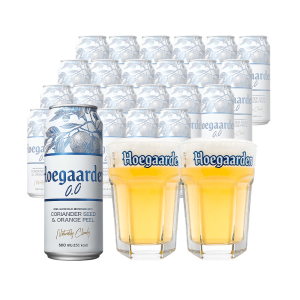[인팍쇼핑] 호가든 제로 0.0 무알콜 맥주 500ml x 24개 전용잔 2개... [인팍쇼핑] 호가든 제로 0.0 무알콜 맥주 500ml x 24개 전용잔 2개... 