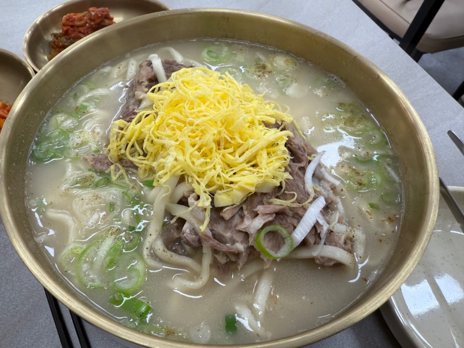 뼈칼국수 - 뽐뿌:자유갤러리 뼈칼국수