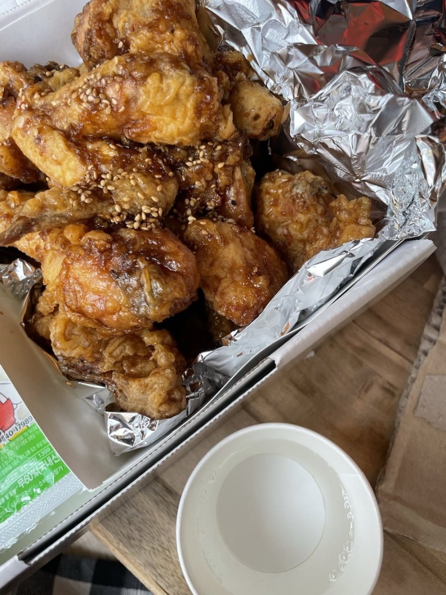 금요일 야식은 치킨이죠 - 뽐뿌:자유갤러리 금요일 야식은 치킨이죠