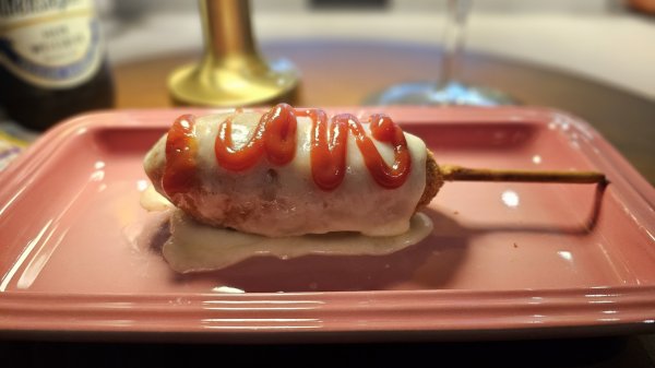 야식 ㅡ 핫도그, 나쵸