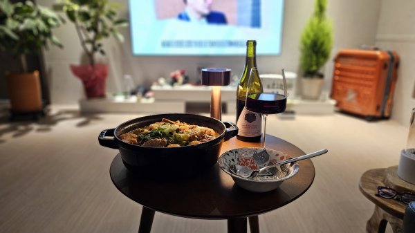 늦은 저녁식사 ㅡ 김치등뼈찜