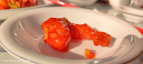 칠리새우에 맥주 한 잔.(aka.낮술)