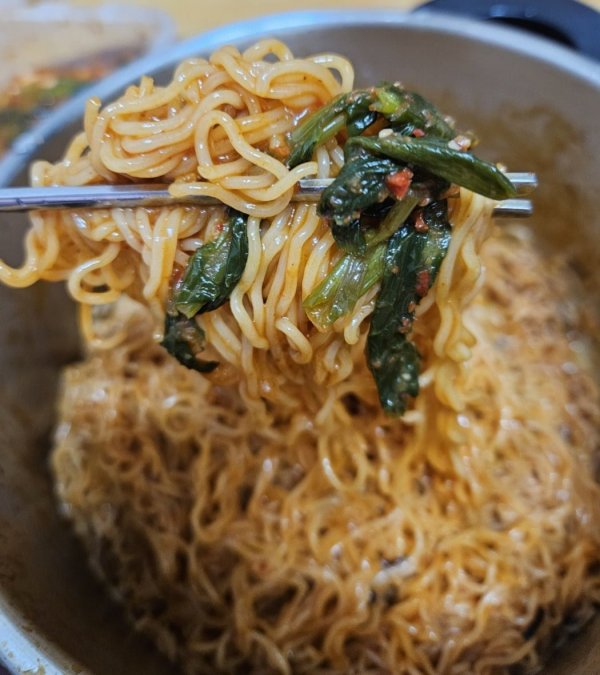 결국엔 라면이네요..ㅋㅋㅋ