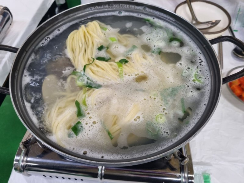 전북 고창 구시포가서 백합칼국수 먹었어요
