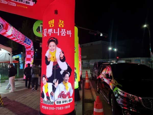 전남 함평 나비축제 야시장 갔어요