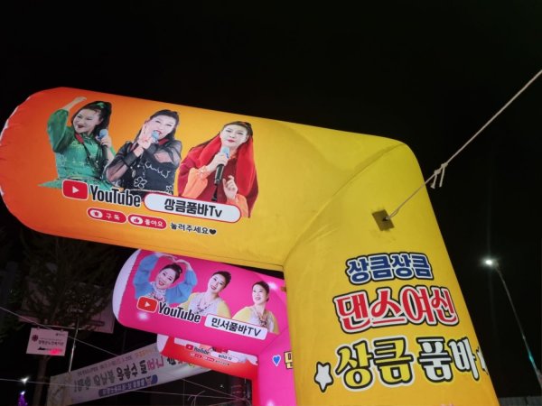 전남 함평 나비축제 야시장 갔어요