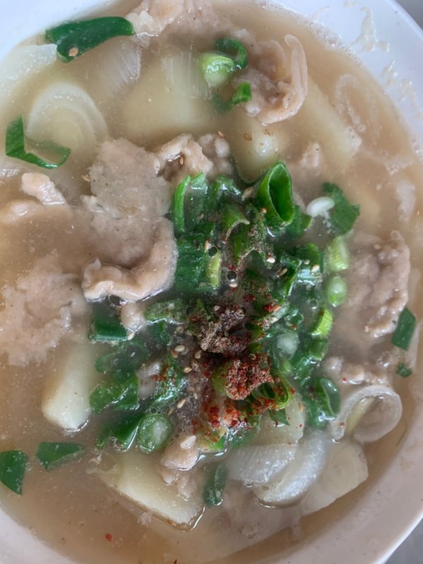 메밀 감자 칼국수