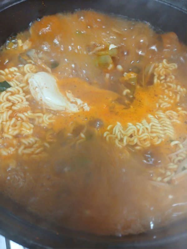 해장 라면