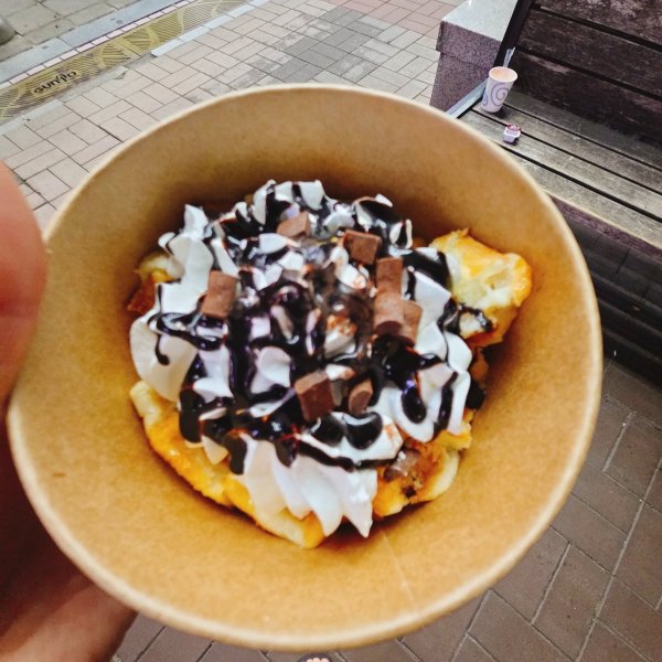 크림초코와플