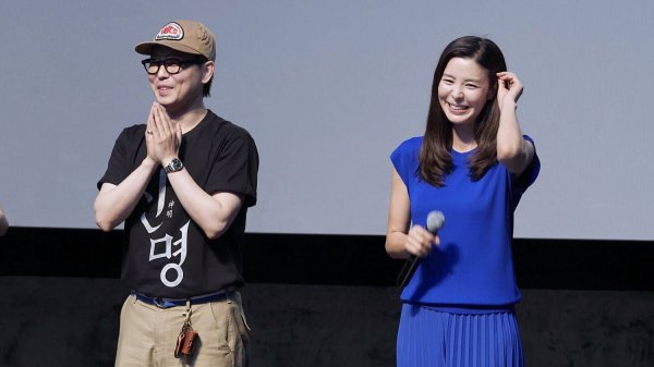 영화 '신명' 무대인사: 김규리 배우 등판