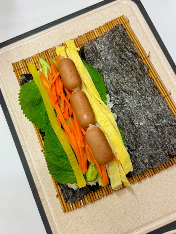잘 말아줘 김밥과 약과