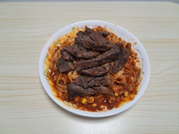 스테이크파스타