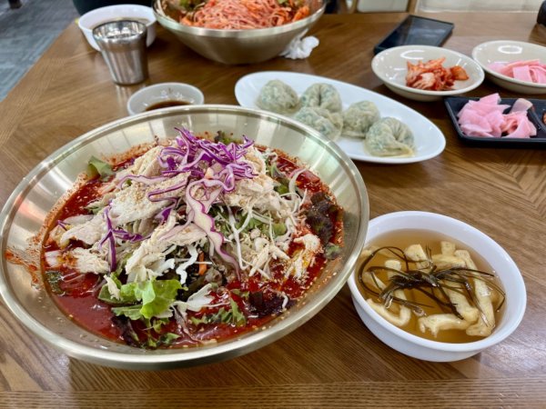 행주 가나안국수 초계비빔국수