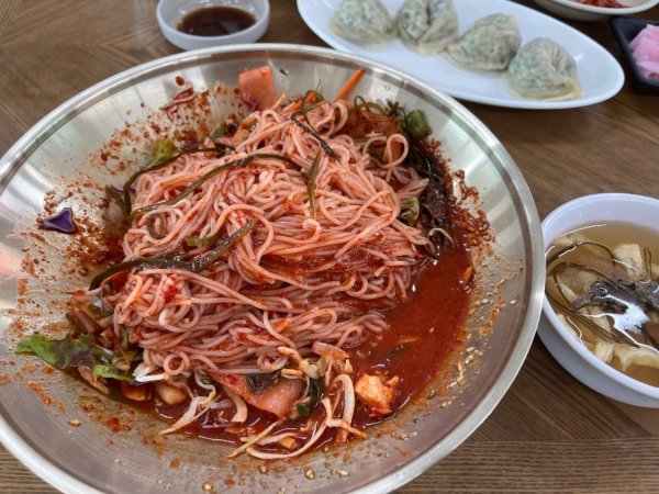 행주 가나안국수 초계비빔국수