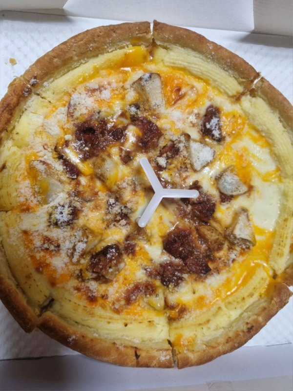 굽네 치킨 피자