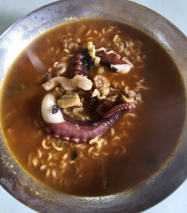 해물라면