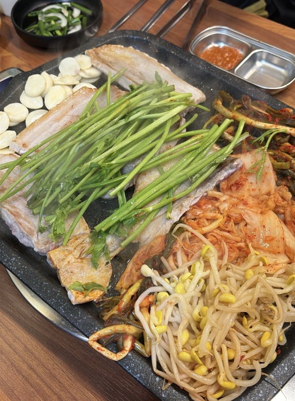 미나리 삼겹살