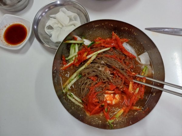 올해 첫! 냉면