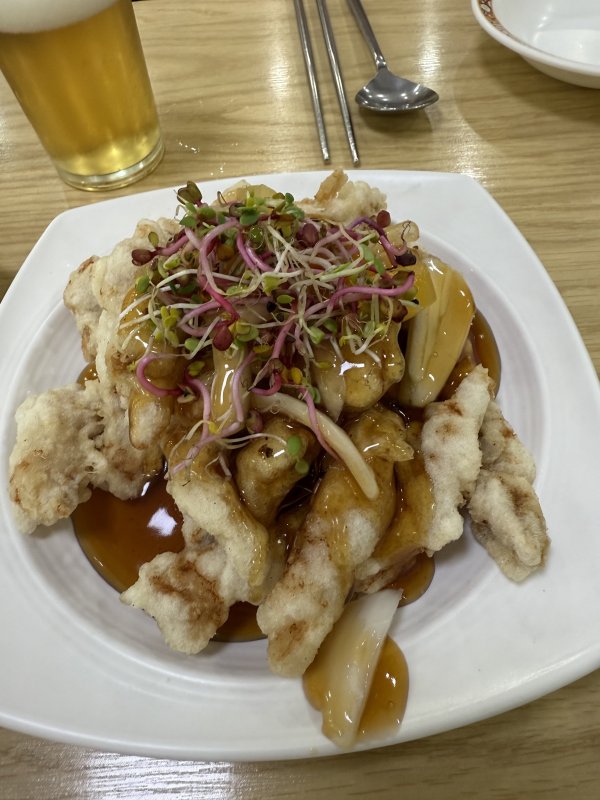 짬뽕에 탕수육