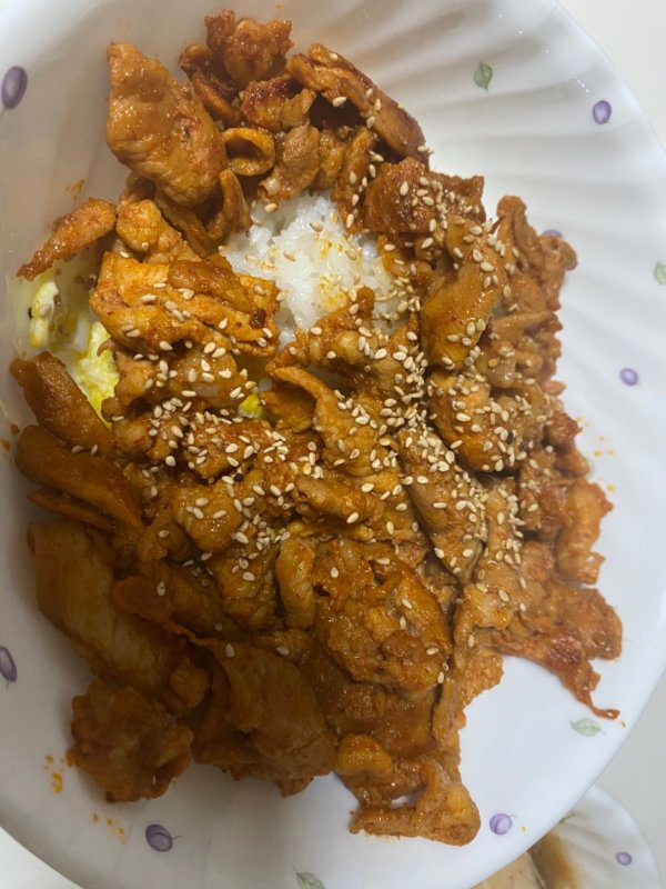 제육덮밥과 대구탕