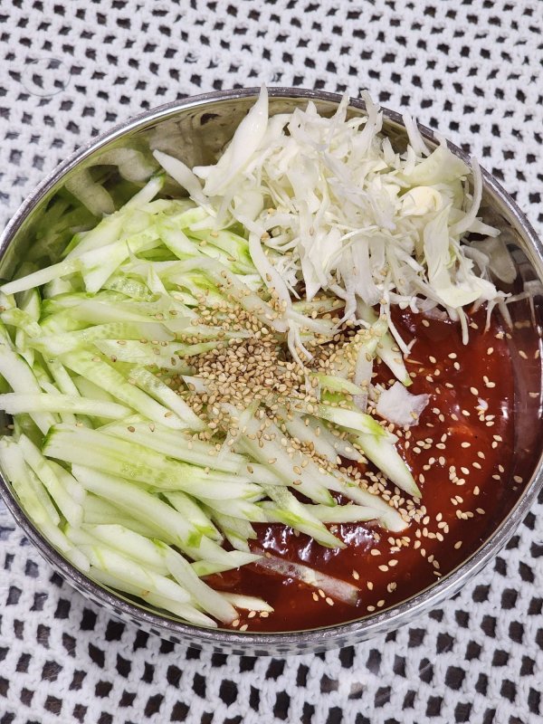술안주로 쫄면을 해먹어 보자~