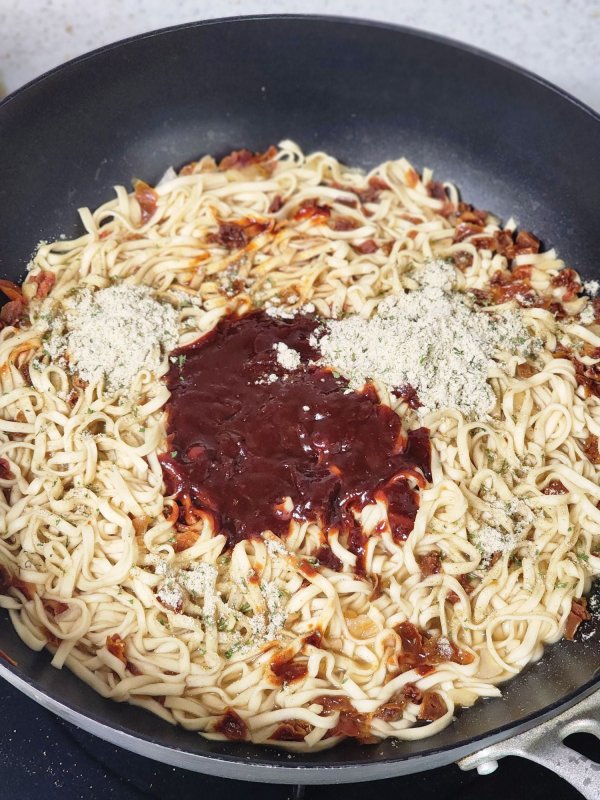 삼양 탱글 청크토마토 파스타 한 묶음을 해 먹어 보자~