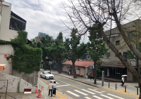 삼청동 오랜만에