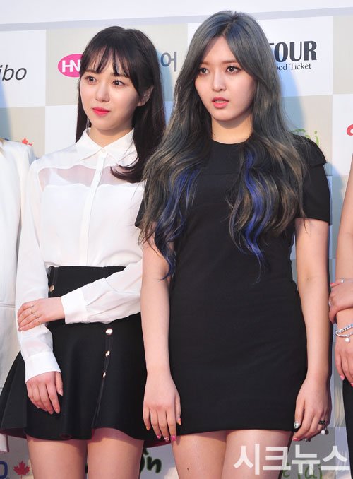 [시크포토]AOA민아-찬미, 차분함과 화려함 대비되는 헤어스타일(가온차트) - 뽐뿌:방송/연예뉴스 [시크포토]AOA민아-찬미, 차분함과 화려함... 