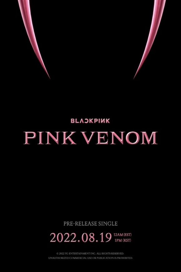 ũ  19  Ű 'Pink Venom' ߸Ѵ. /YGθƮ 