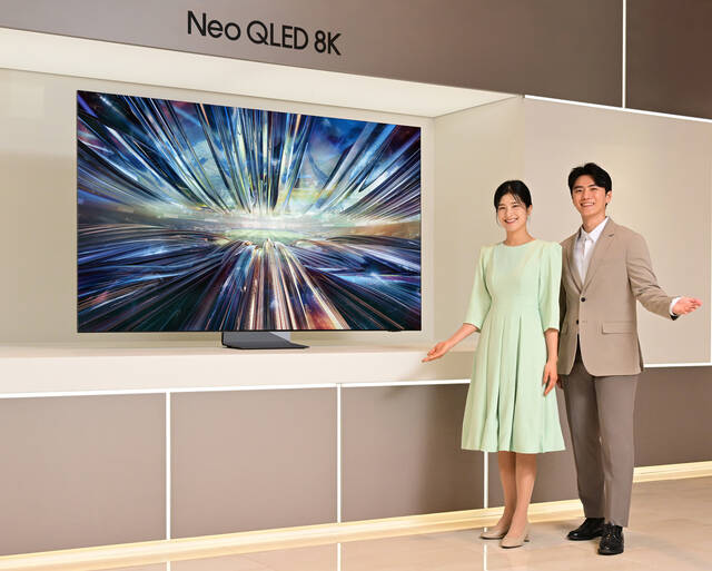 Ｚ    '3 AI 8K μ' ž 2024 Neo QLED 8K TV ǰ Ұϰ ִ. /Ｚ