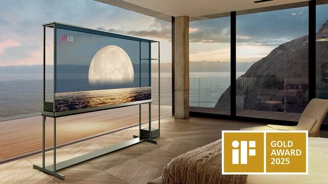 LG    TV 'LG ñ״ó ÷ T' iF  忡 ְ ݻ ޾Ҵ. /LG
