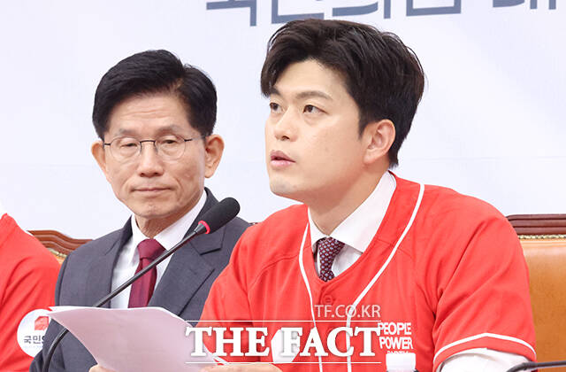김용태 국민의힘 비상대책위원장이 21일 