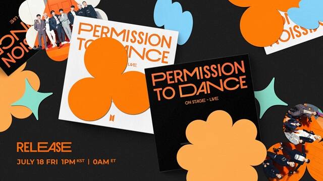 źҳ 'PERMISSON TO DANCE ON STAGE - LIVE' 'ON' 'Ÿ'  22 . /Ʈ 