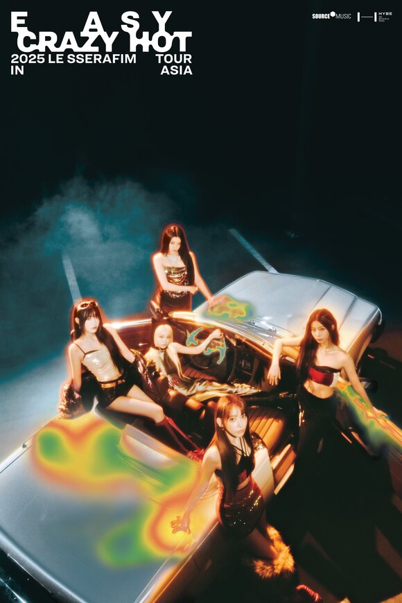 ׷ (LE SSERAFIM) ù  '2025 LE SSERAFIM TOUR 'EASY CRAZY HOT'    ƽþƿ Ϲ 10  12ȸ   ƴ. /